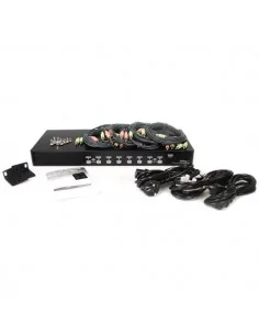 StarTech.com 8 Port Rackmount USB VGA KVM Switch w/ Audio (Audio Cable 2
