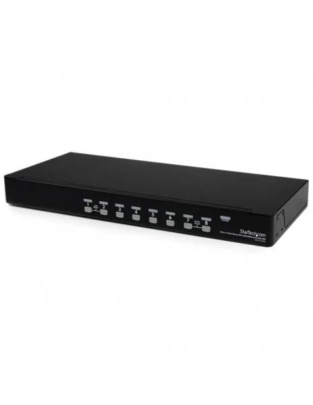 StarTech.com 8 Port 1U Rackmount USB KVM Switch with OSD - TAA