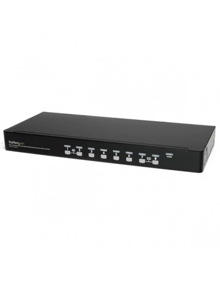 StarTech.com 8 Port 1U Rackmount USB KVM Switch Kit with OSD and Cable
