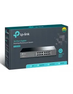 TP-Link TL-SG1016D network switch Unmanaged L2 Gigabit Ethernet (10/10 2
