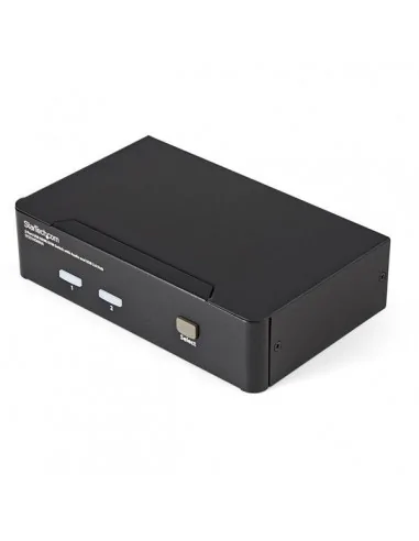 StarTech.com 2 Port USB HDMI KVM Switch with Audio and USB 2.0 Hub - T