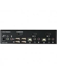 StarTech.com 2 Port USB HDMI KVM Switch with Audio and USB 2.0 Hub - T 2