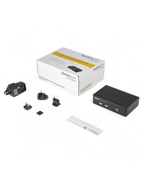 StarTech.com 2 Port USB HDMI KVM Switch with Audio and USB 2.0 Hub - T