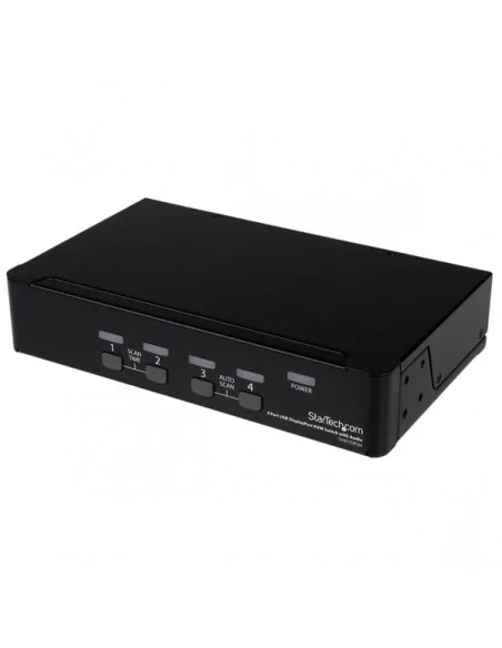 StarTech.com 4 Port USB DisplayPort KVM Switch with Audio - TAA