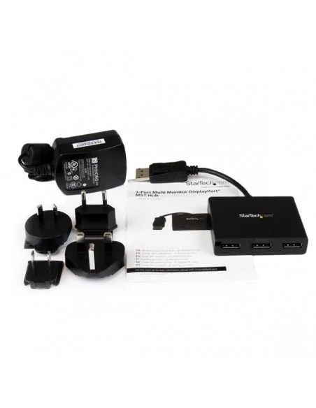 StarTech.com 3-Port Multi Monitor Adapter - DisplayPort 1.2 MST Hub to