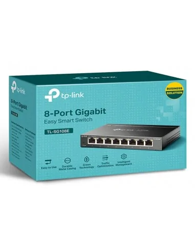 TP-Link TL-SG108E network switch Managed L2 Gigabit Ethernet (10/100/1