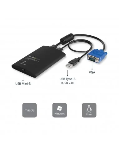 StarTech.com USB Crash Cart Adapter with File Transfer & Video Capture