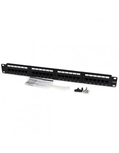 StarTech.com 24 Port 1U Rackmount Cat 6 110 Patch Panel