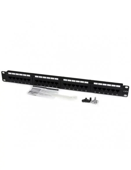 StarTech.com 24 Port 1U Rackmount Cat 6 110 Patch Panel