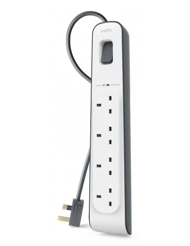 Belkin BSV400AF2M surge protector White 4 AC outlet(s) 2 m