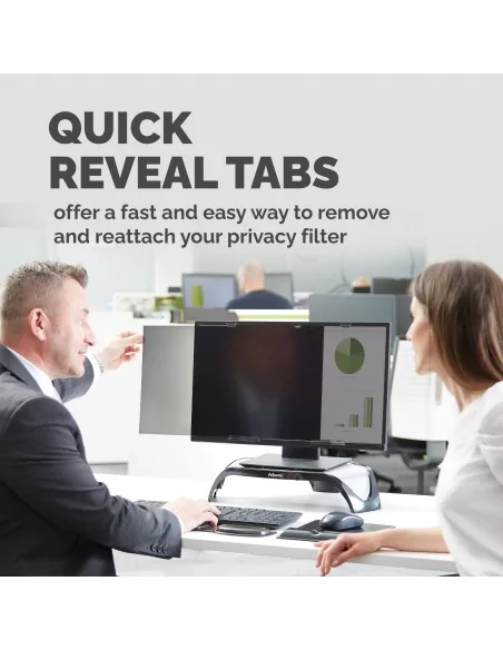 Fellowes PrivaScreen 61 cm (24") Monitor Frameless display privacy