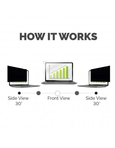 Fellowes PrivaScreen 35.6 cm (14") Laptop Frameless display privacy