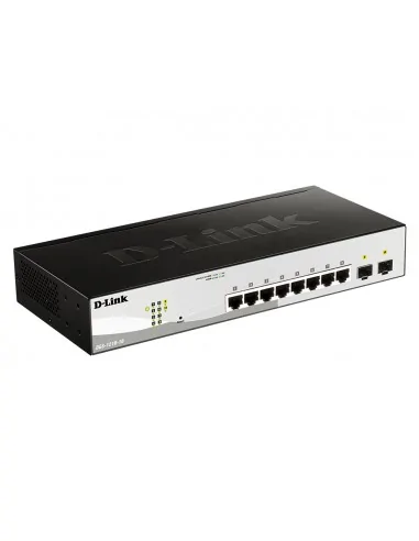 D-Link 10-Port Gigabit Smart Managed Switch with 2 SFP ports