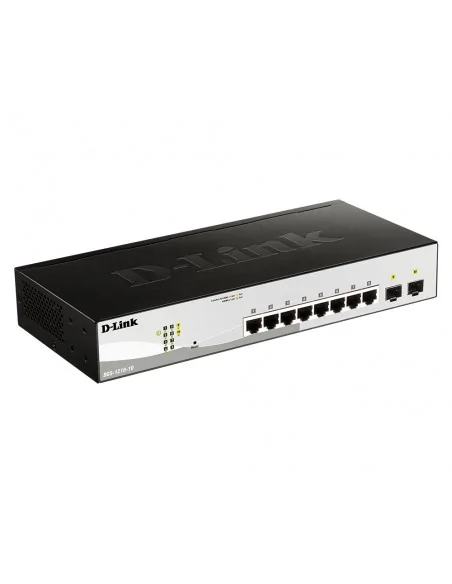 D-Link 10-Port Gigabit Smart Managed Switch with 2 SFP ports