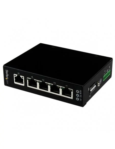 StarTech.com 5 Port Unmanaged Industrial Gigabit Ethernet Switch - DIN