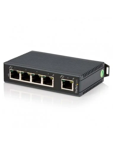 StarTech.com 5-Port Industrial Ethernet Switch - DIN Rail Mountable - 