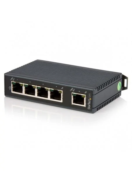 StarTech.com 5-Port Industrial Ethernet Switch - DIN Rail Mountable - 
