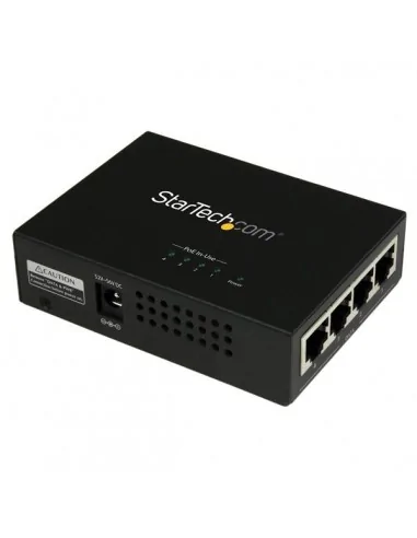 StarTech.com 4-Port Gigabit Midspan - PoE+ Injector - 802.3at/af - TAA