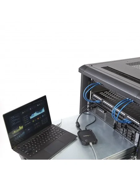 StarTech.com Laptop-to-Server KVM Console with Rugged Housing - TAA