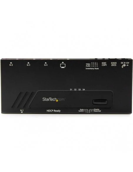 StarTech.com 4-Port HDMI Automatic Video Switch - 4K with Fast Switchi