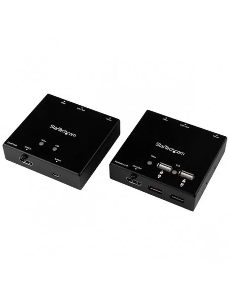 StarTech.com HDMI over CAT6 Extender with 4-port USB Hub - 165 ft (50m