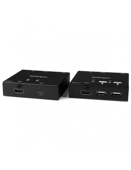 StarTech.com HDMI over CAT6 Extender with 4-port USB Hub - 165 ft (50m