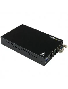 StarTech.com Gigabit Ethernet Copper-to-Fiber Media Converter - SM LC 