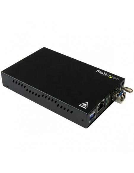 StarTech.com Gigabit Ethernet Copper-to-Fiber Media Converter - SM LC 