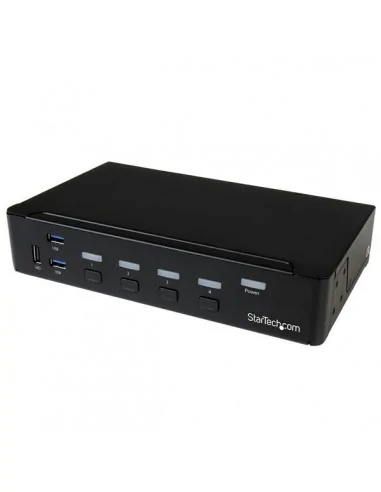 StarTech.com 4-Port DisplayPort KVM Switch - USB 3.0 - 4K 30Hz - TAA