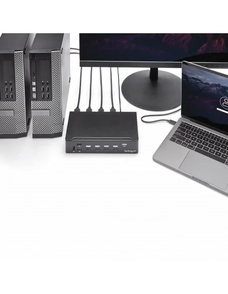 StarTech.com 4-Port HDMI KVM Switch - USB 3.0 - 1080p - TAA