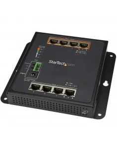 StarTech.com Industrial 8 Port Gigabit PoE Switch - 4 x PoE+ 30W - Pow