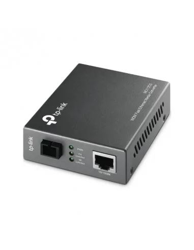 TP-Link MC112CS network media converter 100 Mbit/s Single-mode Black