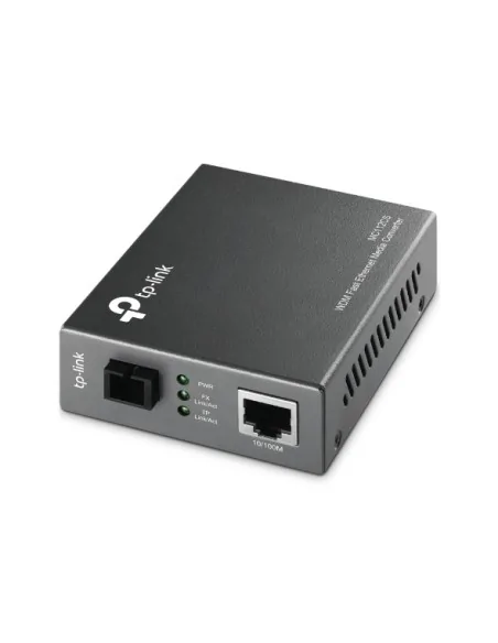 TP-Link MC112CS network media converter 100 Mbit/s Single-mode Black