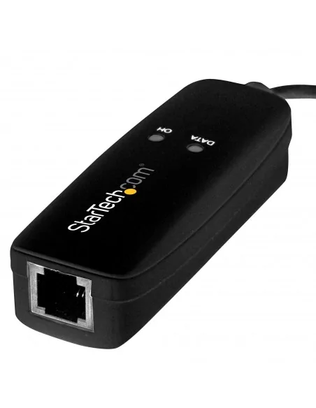 StarTech.com USB 2.0 Fax Modem - 56K External Hardware Dial Up V.92 Mo