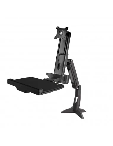 StarTech.com Sit Stand Monitor Arm - Desk Mount Adjustable Sit-Stand