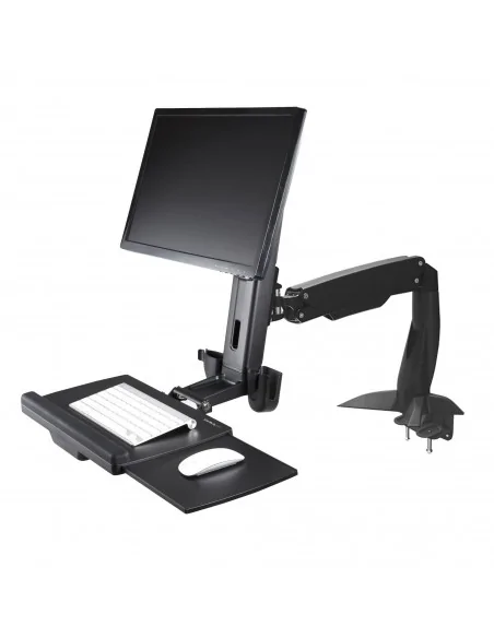 StarTech.com Sit Stand Monitor Arm - Desk Mount Adjustable Sit-Stand