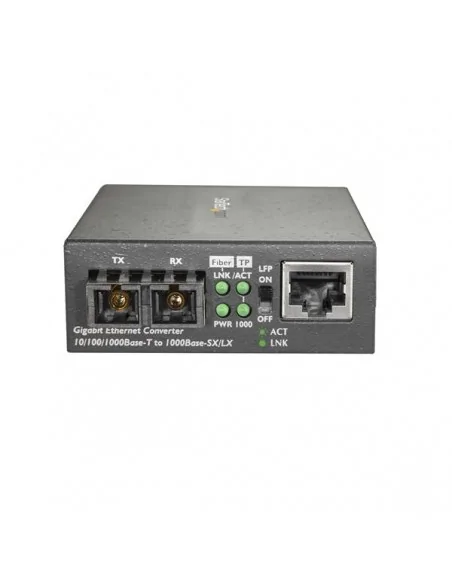 StarTech.com Single-Mode (SM) SC Fiber Media Converter for 10/100/1000