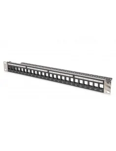 Digitus Modular Patch Panel for Keystone Jack 1U Rack Mount - Unloaded