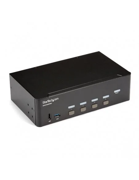 StarTech.com 4 Port HDMI KVM Switch - 4K 30Hz - Dual Display - TAA