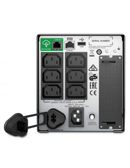 APC Smart-UPS SMT750IC - 6x C13, USB, SmartConnect, 750VA