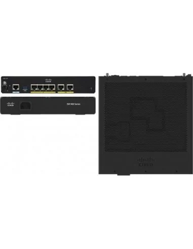 Cisco C921-4P wired router Gigabit Ethernet Black
