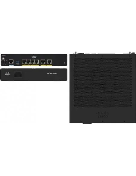Cisco C921-4P wired router Gigabit Ethernet Black