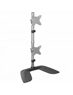 StarTech.com Vertical Dual Monitor Stand, Ergonomic Desktop Stacked