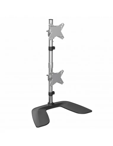StarTech.com Vertical Dual Monitor Stand, Ergonomic Desktop Stacked