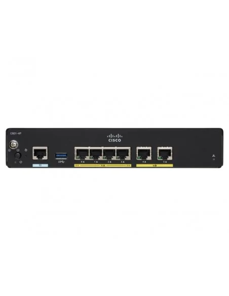 Cisco C927-4P wired router Gigabit Ethernet Black