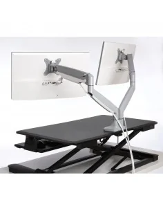 Kensington SmartFit One-Touch Height-Adjustable Dual Monitor Arm 2