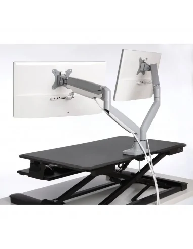 Kensington SmartFit One-Touch Height-Adjustable Dual Monitor Arm
