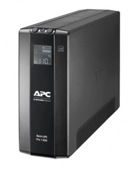 APC Back-UPS Pro, 1300VA/780W, Tower, 230V, 8x IEC C13 outlets, AVR