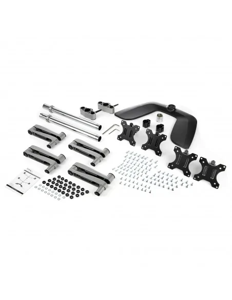 StarTech.com Desktop Quad Monitor Stand - Ergonomic VESA 4 Monitor Arm