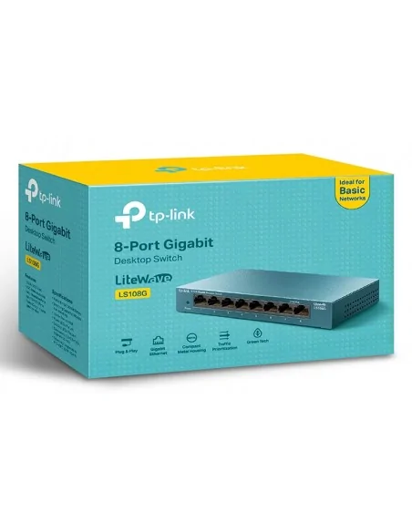 TP-Link LS108G network switch Unmanaged Gigabit Ethernet (10/100/1000)